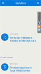 Mobile Screenshot of howtutorial.com