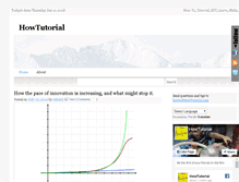 Tablet Screenshot of howtutorial.com